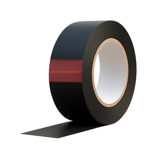 Contra Tech Terrassen- & Holzschutzband Schwarz 25m Rolle Selbstklebend UV-beständig für Holz- & Alu-Unterkonstruktion 50200mm Breite Feuchteschutz für Terrassen (50mm Breite)