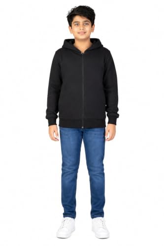 Image of ADBUCKS Rich Cotton Full Sleeves Zipper Jacket with Hoodies for Boys