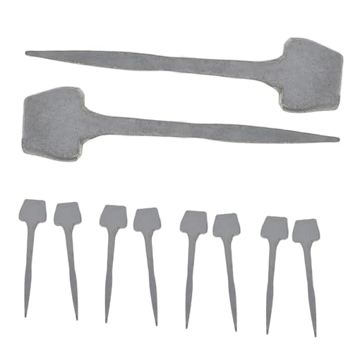 BESPORTBLE 10pcs High Tensile Iron Horseshoe Nails Easy to Use Horse Fixators Mini Hoof Nails Horse Tack Accessories