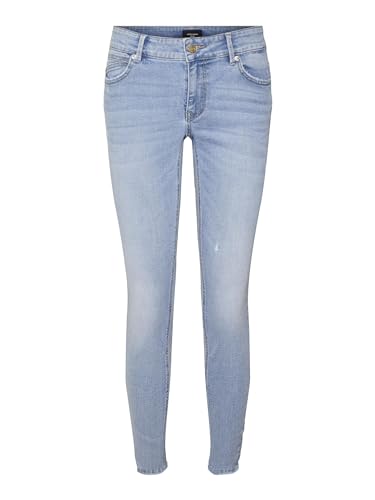 Vero Moda Women's VMROBYN LR Skinny Pushup JNS LI3100 NOOS Jeans, Light...