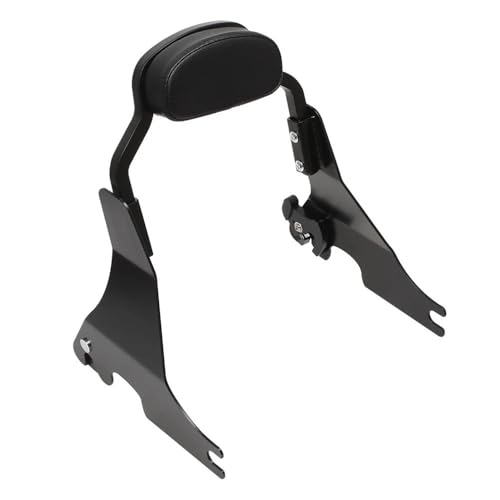 Dossier Passager Court Noir en Acier Renforcé pour Sportster XL883 et Forty Eight