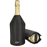 Funda Enfriadora de Vino.Enfriador de Botellas de Vino Blanco, Tinto y Champán. Set de Regalo con Accesorios para Barra.Bolsa Refrigerante de Botellas.Enfriador de Vino, Pack de Hielo para Vino