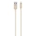 Produktbild Belkin Metallic Lightning-/USB iPhone Ladekabel (geeignet für iPhone XS, XS Max, XR, X, 8/8 Plus und andere Geräte (1,2 m)) gold