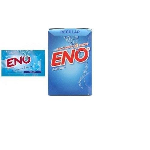 Eno Fruit Salt Regular Antacid Powder Baking Soda For