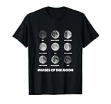 Moon Phases - Moon Cycle - Lunar Cycle - Lunar Eclipse T-Shirt