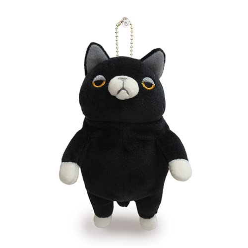 シナダグローバル もちねこ クツシタ (MINI) MONE-0088K BK/WH