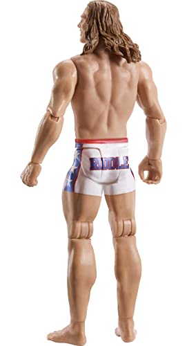 WWE Matt Riddle Top Picks Action Figure, Collectible with 10 Points of Articulation & Life-Like Detail, 6-Inch - Image 4