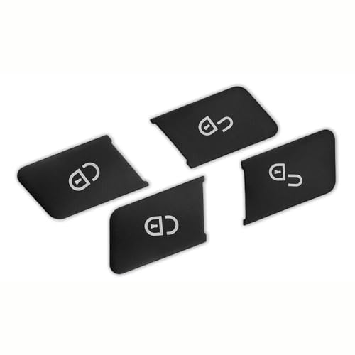 Autocollants boutons de portières Mercedes Classe E W212 pour réparer les touches usées