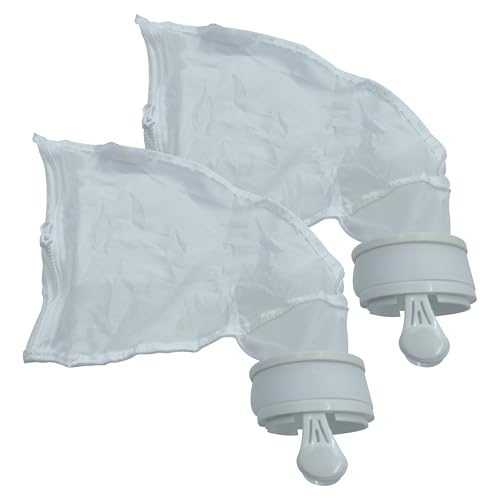 XNDCNY Bolsa de arena y limo para limpiar piscinas con cremallera de repuesto para Polaris 280, 480 limpiador de piscinas con cremallera multiusos K13 K16 (paquete de 2)