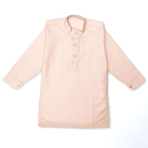 Image of Kidbea Boys Ethnic Kurta Pajama Set with Embroidered Nehru Jacket | Traditional Indian Outfit for Weddings & Festivals | Soft Comfortable Kidswear