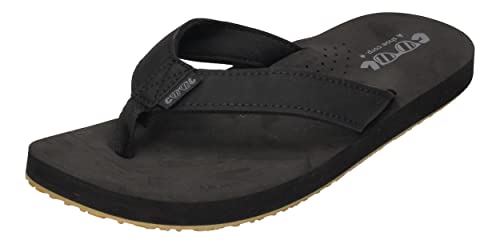 COOL shoe corp. Sin, Chanclas Hombre, Negro, 42 EU Estrecho
