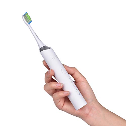 Lächen Elektrische Zahnbürste, Lächen Schallzahnbürste, 5 Reinigungsprogramme mit Reiseetui, 6...