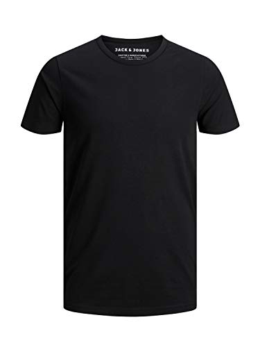 Jack & Jones Basic O-Neck Tee T-shirt voor heren, ronde hals, verpakking van 4 stuks - Image 3