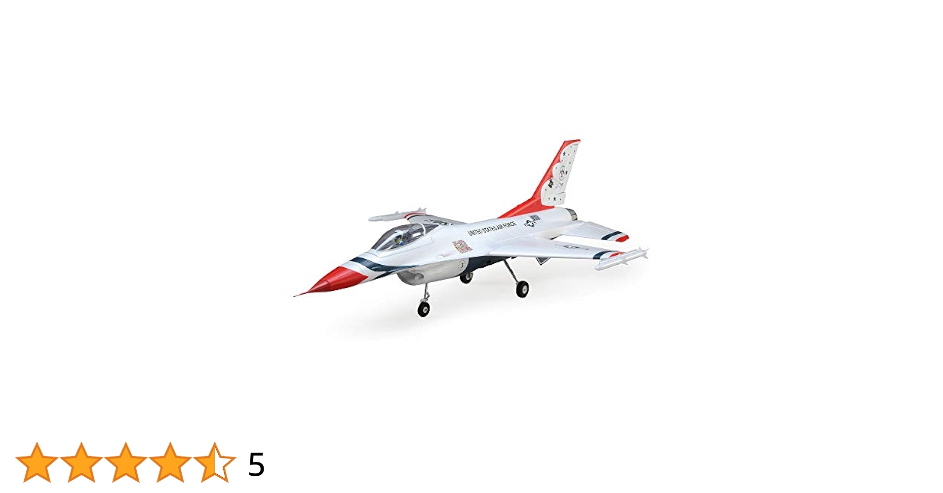 Amazon.com: E-flite RC Airplane F-16 Thunderbirds 70mm EDF