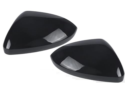Coque de rétroviseur extérieur pour VW Jetta 2019-2025 noir brillant glossy
