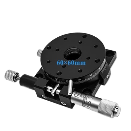 Plate-forme rotative manuelle axe R RSP60-R micromètre 60mm