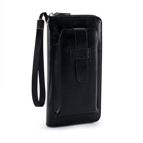 Men's Wallet Multifunctional Handbag Trendy And Personalized Long Zipper Anti-theft Men's Money Clip