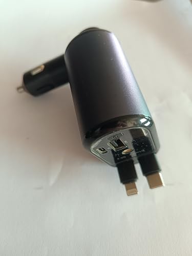 2025 Neue Auto Ladegerät 4 in 1 120W Zigarettenanzünder USB C Adapter, Zubehör Auto Gadgets für BMW, Audi, Mercedes Benz, VW, LKW UVM, Männer Geschenke Car Accessoires für iPhone16 Pro Max/15/Galaxy 2025 Neue Auto Ladegerät 4 in 1 120W Zigarettenanzünder USB C Adapter, Zubehör Auto Gadgets für BMW, Audi, Mercedes Benz, VW, LKW UVM, Männer Geschenke Car Accessoires für iPhone16 Pro Max/15/Galaxy