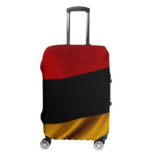 Germany Flag Luggage Cover Elastic Suitcase Protector Case Anti-Scratch Washable Baggage Covers Protector For Traveling, Aircraft Consignment XL