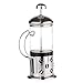 LTLWSH Cafetiere French Press ekspres do kawy, stal nierdzewna, szklany filtr francuski Cafetière, tłok do kawy i zaparzacz do herbaty, 800 ml