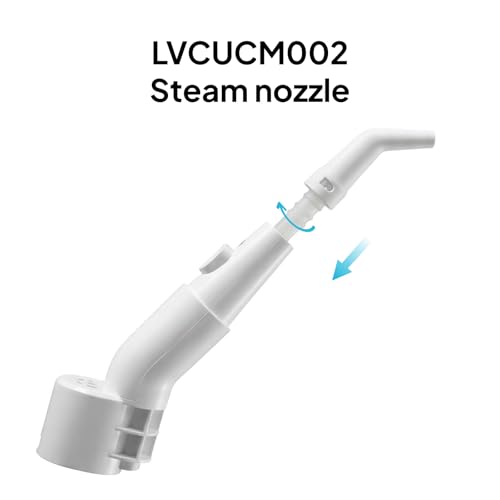 Dampfadapter & Fugendüse für Livatro polsterreiniger gerät LVCUCM002 – Zubehör für dampfreiniger polstermöbel, Küche & Bad