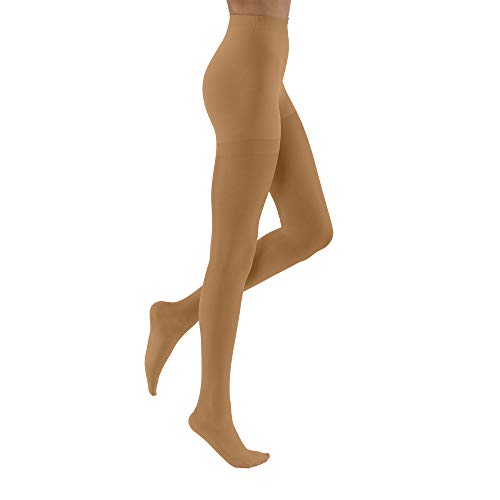 Image of JOBST 122237 BSN Medical UltraSheer Compression Stocking with Closed Toe, Waist High, X-Large, 20-30mmHg, Suntan