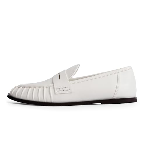 Image of QIY Penny Loafers for Women 2026 Comfortable Flats Shoes