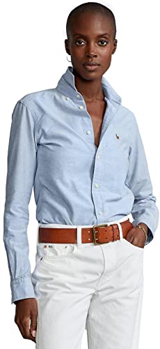 Image of POLO RALPH LAUREN Women's Oxford Classic Fit Button Down Shirt