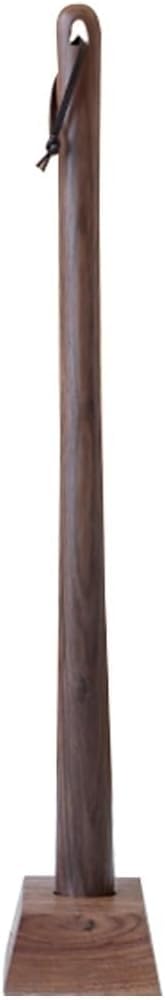 Schuhlöffel Japanischer Stil Schuhlöffel Aus Buchenholz, Schuhhelfer Mit Stabiler Basis, Langlebiger Schuhlöffel Aus Schwarzem Walnussholz, Schuhhelferstab Lang