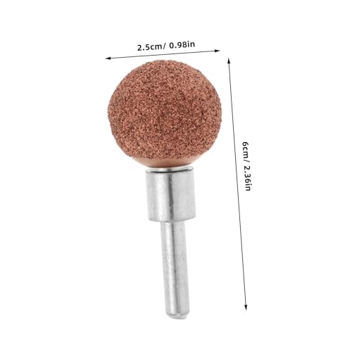 Image of SOLUSTRE Tire Buffer Wheel for Quick and Efficient Car Tire Repair Small Abrasive Grinding Head with Linking Rod for Professional and DIY Mechanics