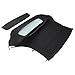 HECASA Convertible Soft Top Compatible with 2000-2006 Audi TT with Heated Glass Window, Black Soft Roof Replacement, Premium Grade Sailcloth Vinyl