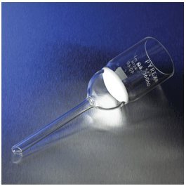 Corning 36060-60M Pyrex Buchner Funnel with 40 mm Fritted Disc, Medium Porosity (10um-15um)