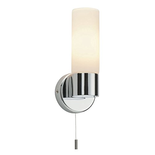 ENDON Pure IP44 40W SW wall - chrome plate 34483