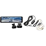 【セット買い】Pioneer パイオニア ミラー型 ドライブレコーダー VREC-MS700D 前後370万画素 11インチ 3年保証 + ドライブレコーダー用 駐車監視用電源ケーブル RD-DR003 駐車監視ケーブルセット カロッツェリア
