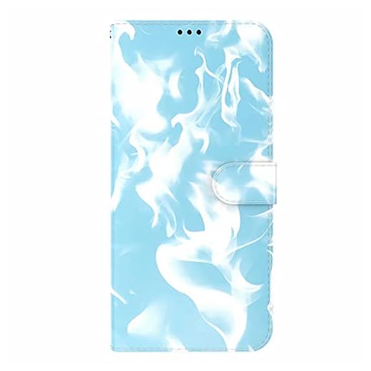 Mobilskal för Xiaomi Redmi Note 9S/9 Pro/9 Pro Max Plånbok Premium Läder Flip Fodral med Korthållare Spår Stativ Stöttålig Robust Fullt Skydd Telefonskal Blå