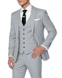 Matériau de qualité supérieure : costume 3 pièces HUUTOE pour homme, fabriqué à partir d'un mélange de polyester de haute qualité. Sain, doux, confortable, respirant et plus facile à laver. Vous pouvez porter un costume complet avec des chaussures en cuir et une chemise pour les occasions formelles, ou n'importe lequel d'entre eux peut être associé à des manches courtes pour des occasions décontractées.