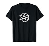 Atheist Logo Science Atom Symbol Atheism T-Shirt