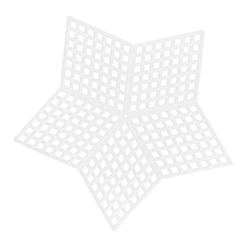 ERINGOGO 10pcs Plastic Mesh Net Mesh Screen Homemade Mesh Bags Bag Plastic Pads Wire Mesh Pads Embroidery Plastic Canvas Plastic Canvas Kit Supplies Embroidery Pads Stitching Mesh