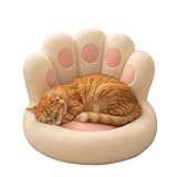 Panier moelleux et apaisant pour chiens/chats : Un panier pour chat offre à votre chiot son propre espace, un endroit où il peut se blottir et se détendre. Ce panier rembourré en polyéthylène extensible offre un confort exceptionnel, même aux chiens souffrant de douleurs articulaires ou d'arthrite. Ce panier moelleux est parfait pour toutes les races de chiots.