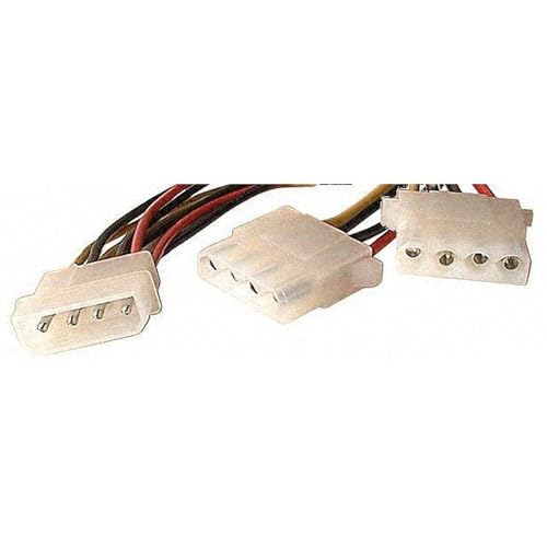 Doubleur alimentation Type Molex male vers 2 femelles