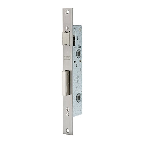 Serrure à encastrer pour profilé métallique Tesa Assa Abloy argent 2210253 - 2
