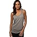 Cariloha Bamboo-Viscose Racer Tank - Soft Basic Tank Top for Women - X-Small - Gray