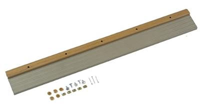 M-D Building Products 49008 Prem. Adjust/Thermal Break Threshold, 36 Inches, Satin Nickel