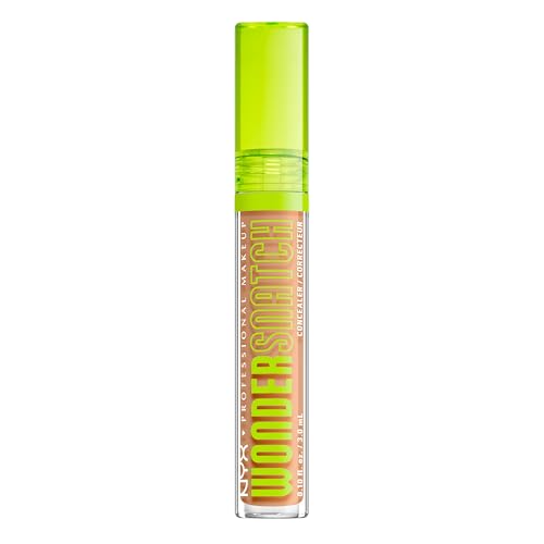 NYX PROFESSIONAL MAKEUP Wonder Snatch Concealer Brightening Lifting & Snatching Full Coverage Makeup Concealer with 24HR Wear Vegan & Cruelty Free - Natural