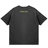 Charli XCX Official Merch Scratched Out Brat Unisex Adult T-Shirt, Black, Medium #2