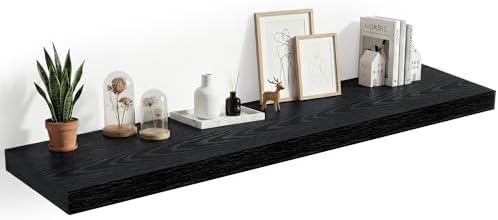 <h3>Black Floating Shelf</h3>
