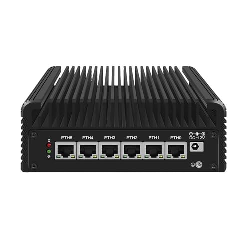 Routeur PC VPN Puissant 6 Ports 2.5GbE avec Chiffrement AES-NI et Double Sortie Vidéo