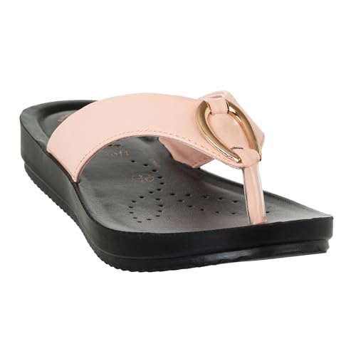 Image of inblu Stylish Fashion Slipper for Women | Comfortable | Lightweight | Anti Skid | Casual Office Footwear (BM60)