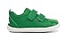 Bobux Step Up Grass Court Trainer_Erste Schritte Baby-Sportschuhe aus Leder, - Smaragdgrün - Größe: 21 EU