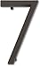 Atlas Homewares AVN7-O Modern Avalon 4.5-Inch No. 7 House Number, Oil Rubbed Bronze